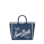 Borsa a mano Vanity in canvas di cotone VAMI001 03274H MC2 SAINT BARTH 