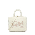 Mini bag Vanity tweed con logo <BR/> VAMI026 01320I MC2 SAINT BARTH 