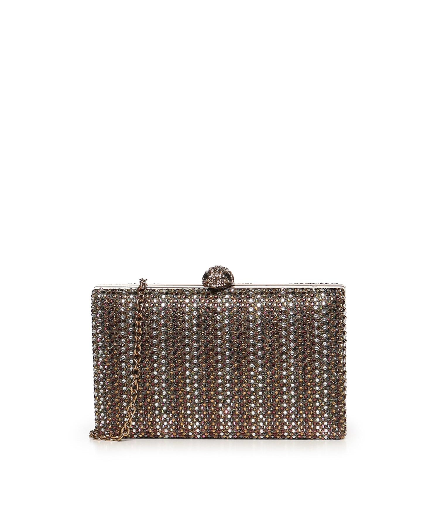 Clutch Crystal Kensington con cristalli 5569668609 BRONZE KURT GEIGER 