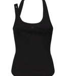 Canotta con fibbia asimmetrica<BR/> 325JDE143JS0194 9999 COURREGES 