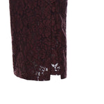 Abito in pizzo floreale 106588 A330R57 PINKO 