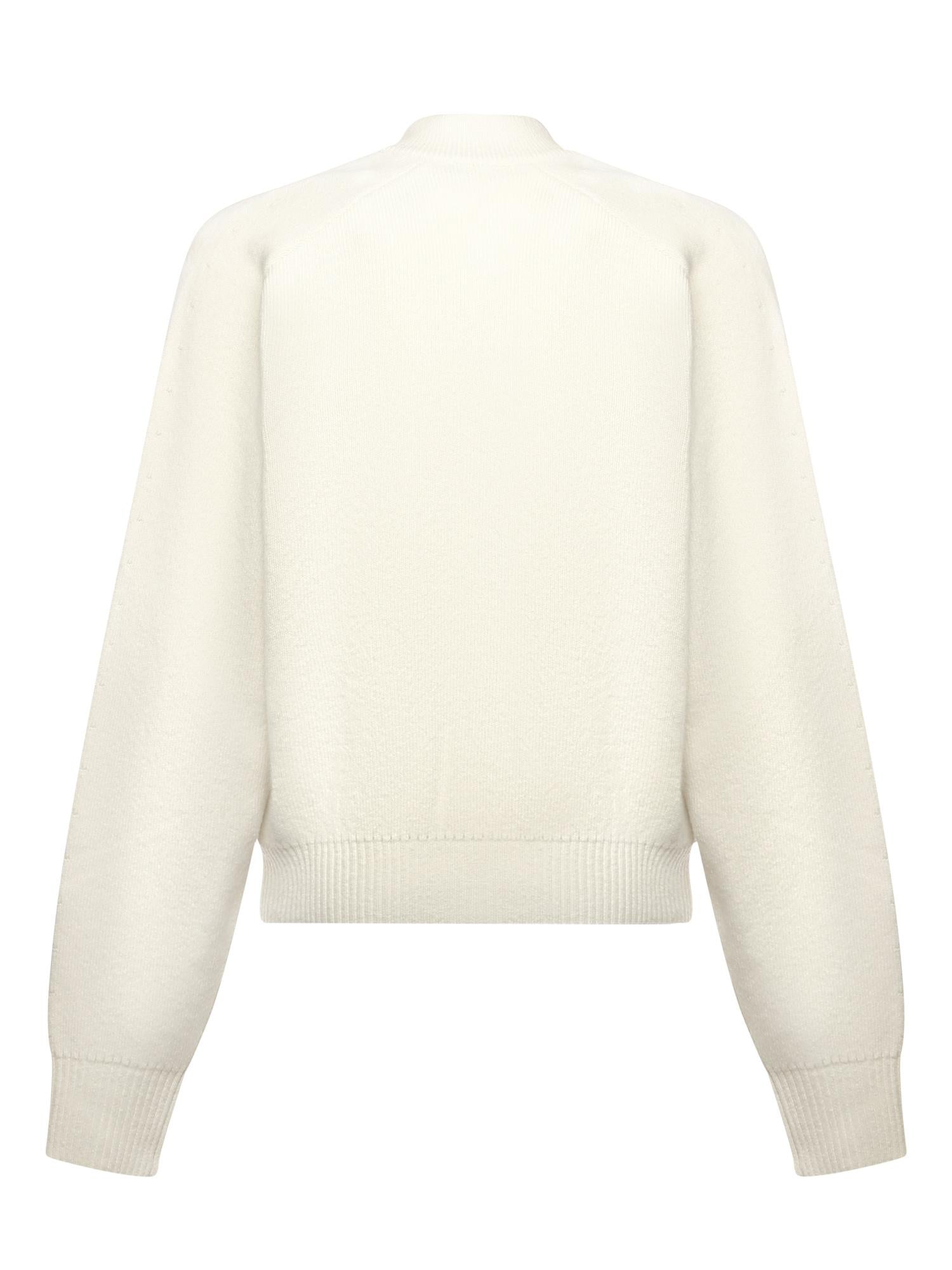 Cardigan "Le Cardigan Pallone" in lana vergine e cashmere 25HCDM00567AK00278 110 JACQUEMUS 