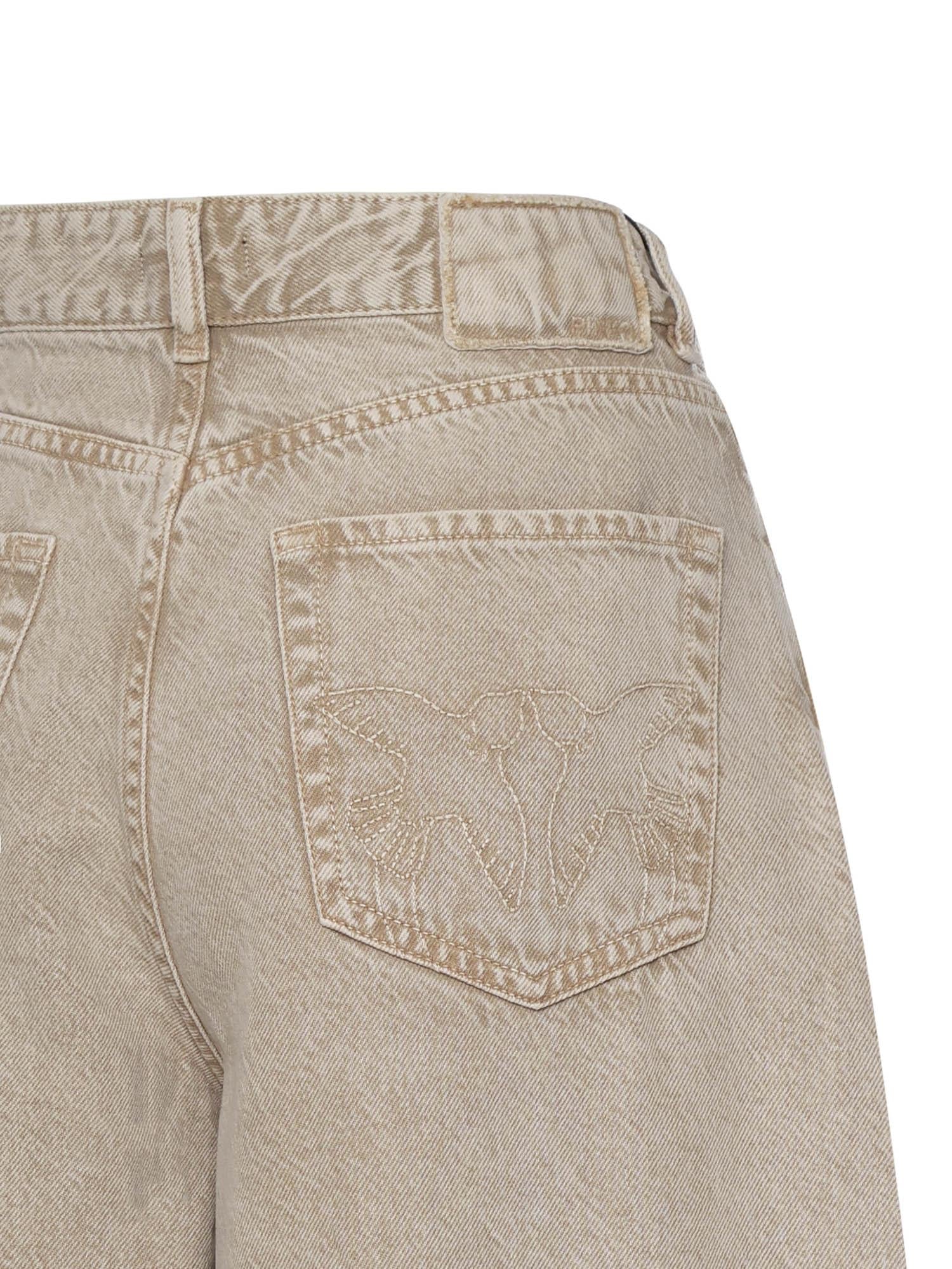 Jeans bermuda lungo in denim 104646 A2H6C88 PINKO 
