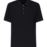 Polo in cotone con logo NPMB2501340UCX U806 FAY 