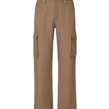 Pantaloni in lino FB1135 AVSGF19FJ FENDI 