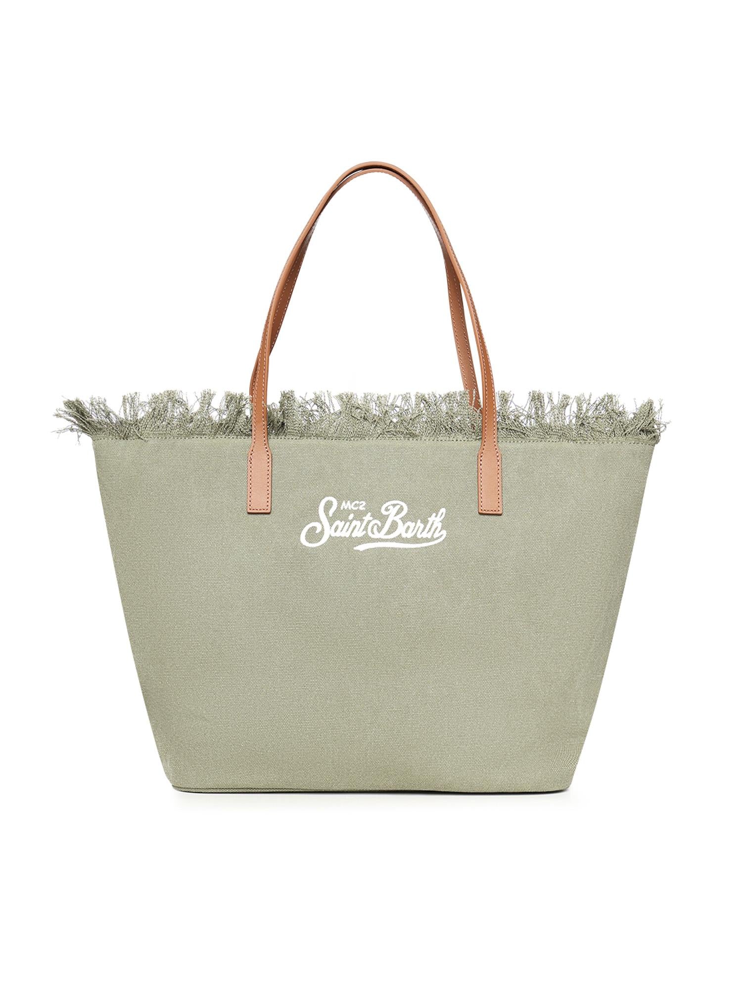 Borsa City in canvas CBF0001 00587L MC2 SAINT BARTH 