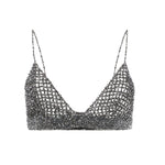 Top con cristalli GWP02270 P00197570352 GOLDEN GOOSE 