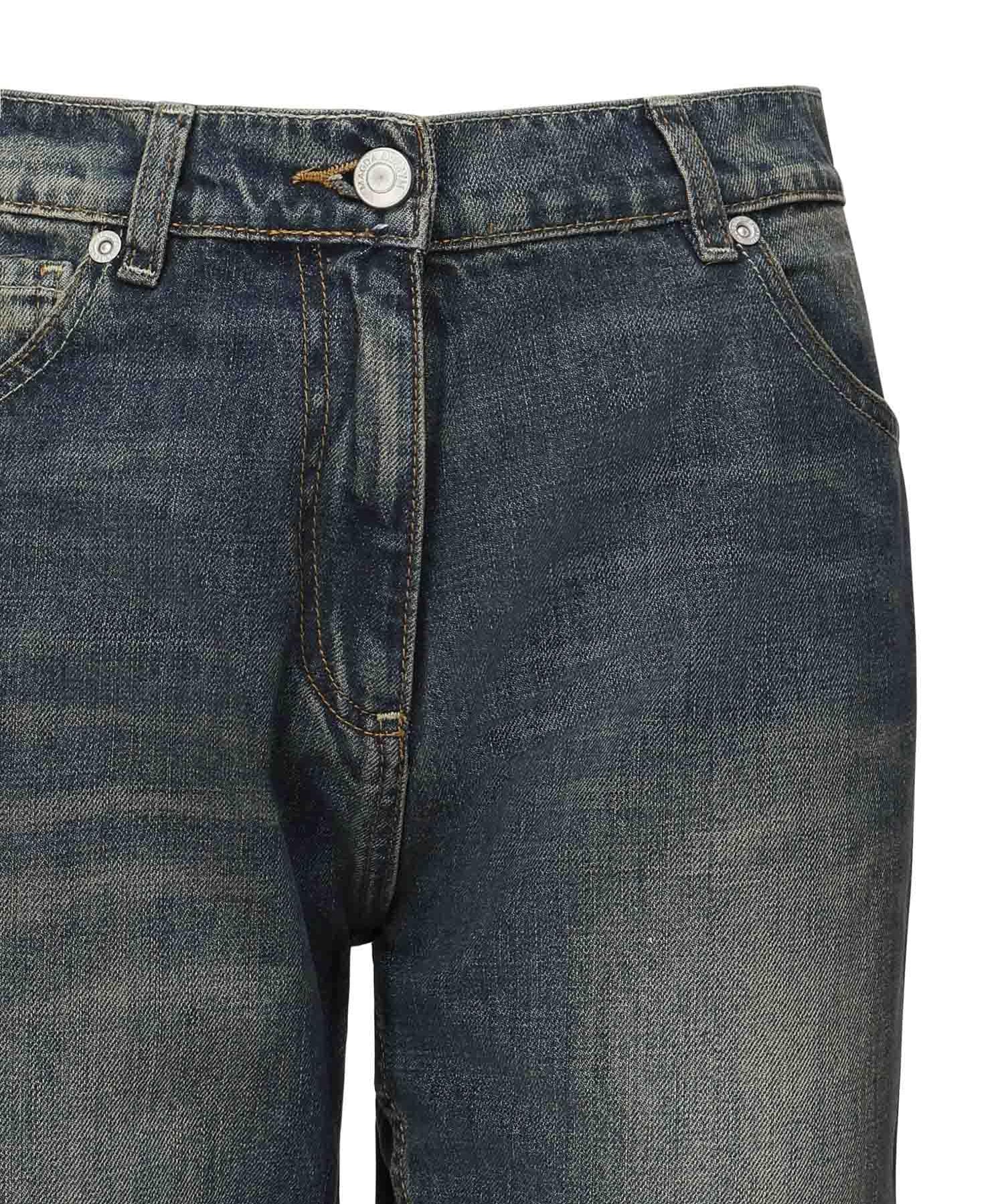 Jeans a gamba dritta in denim 1807250000021  MAGDA BUTRYM 