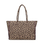 Borsa shopping Milene con logo 73BS9MV01M ILENEBEIGE/MORO V° 73 