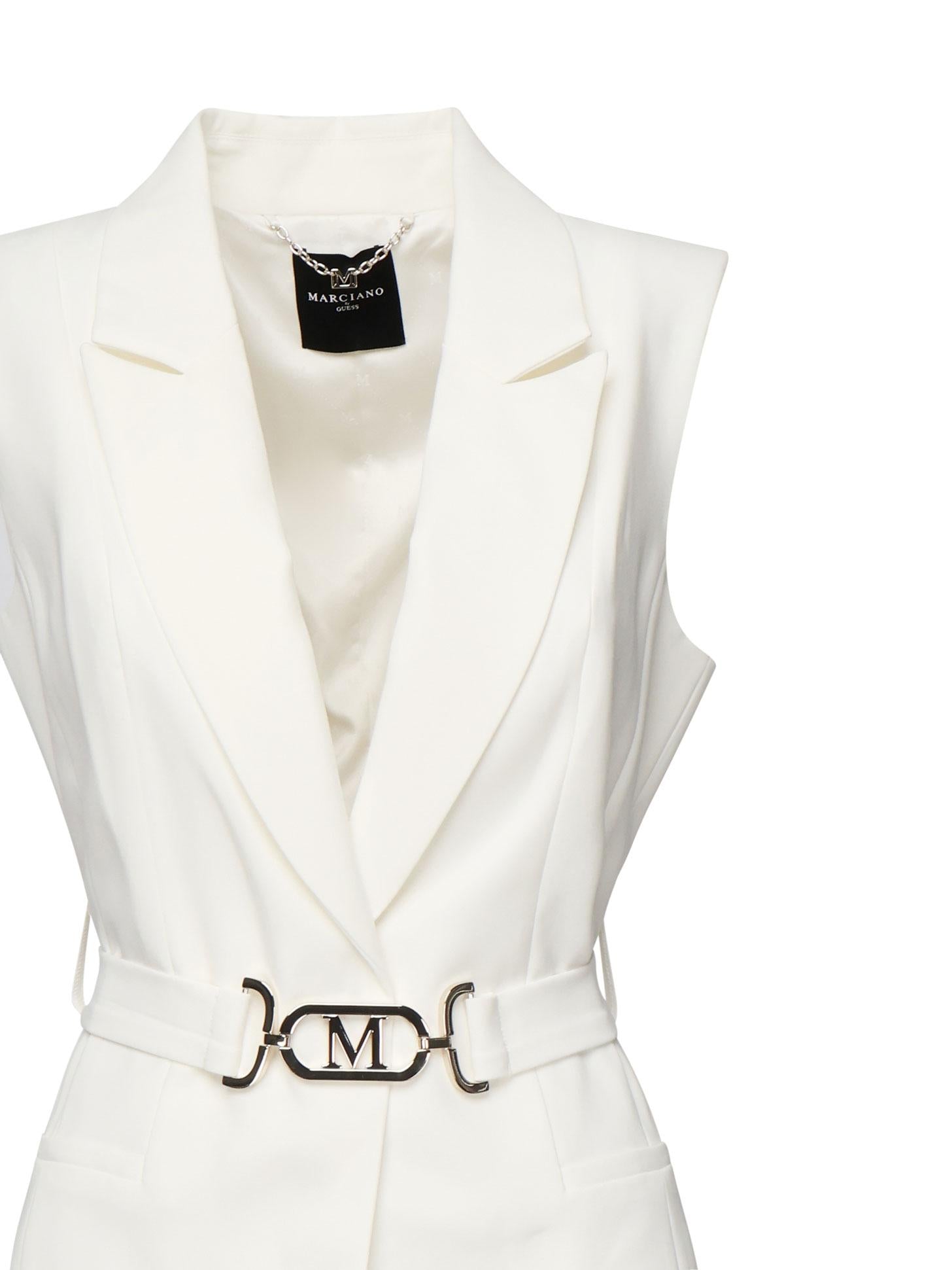 Gilet Becky con cintura 5RGN03 7115AMCDM MARCIANO BY GUESS 