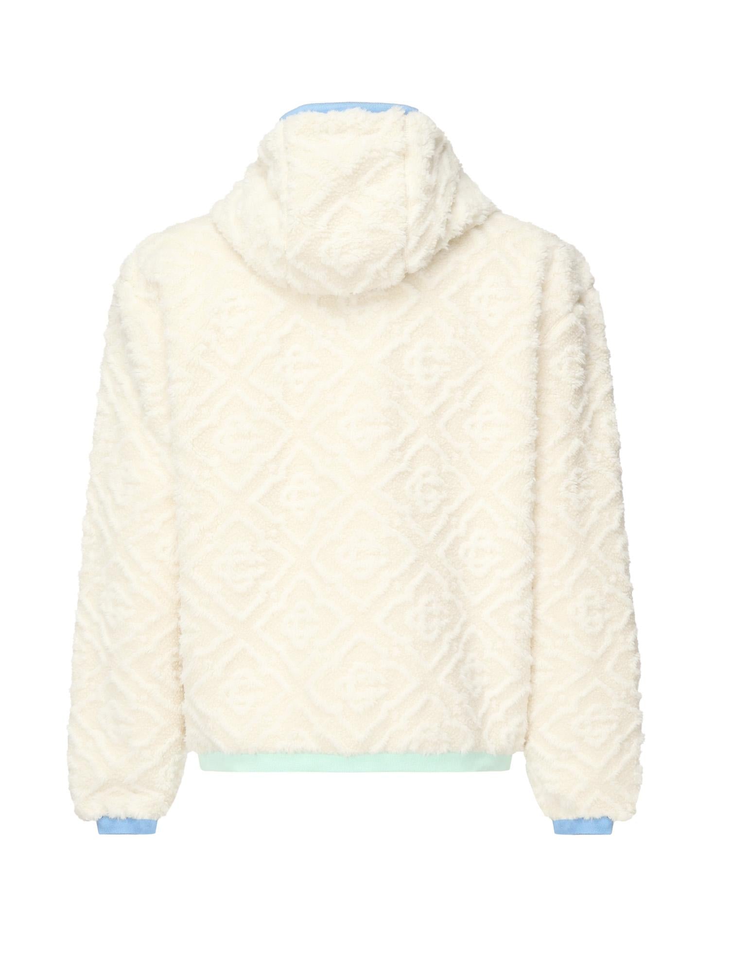 Giacca in pile jacquard con monogram MPF25JTP37301  CASABLANCA 