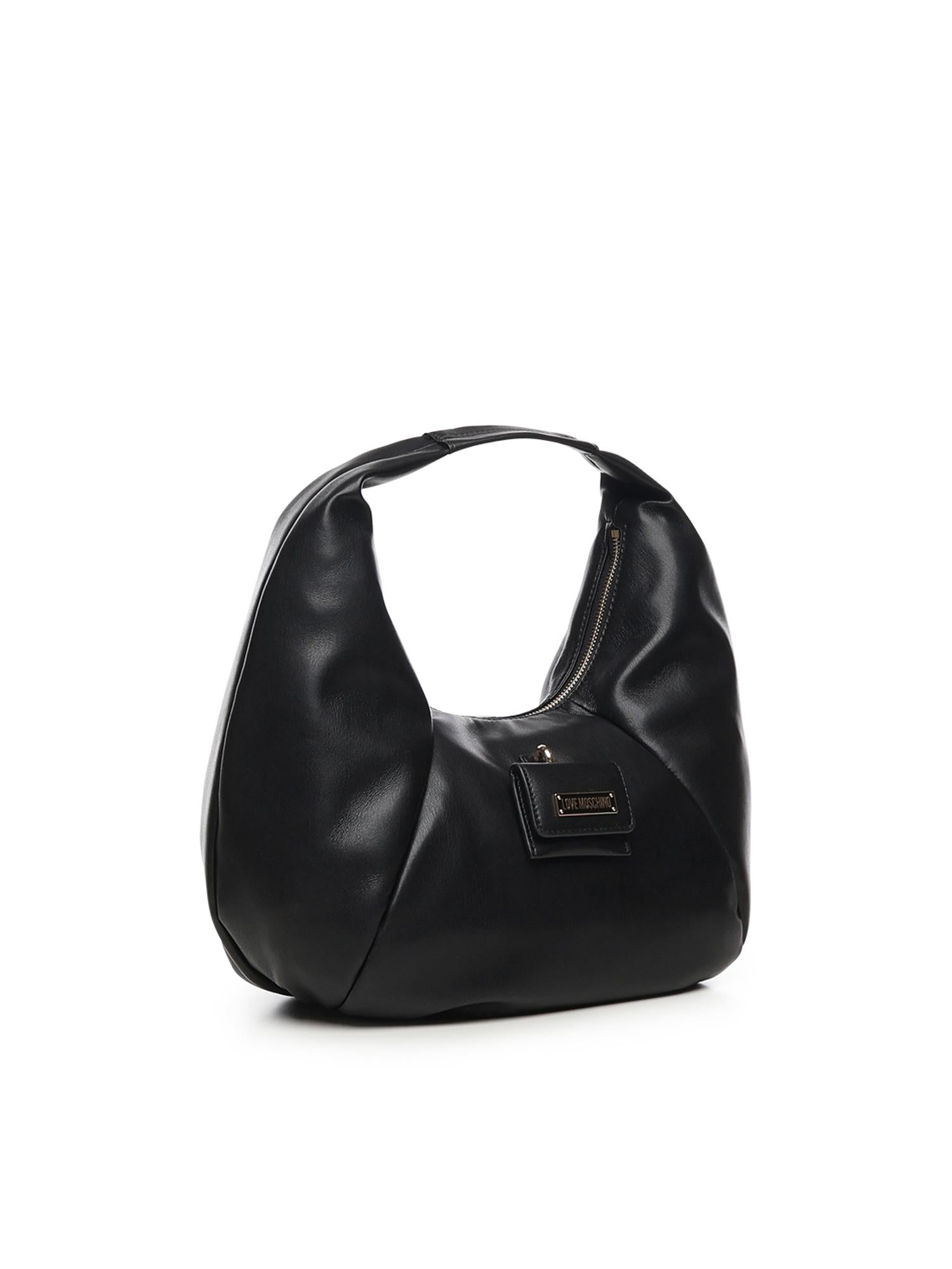 Borsa a mano con logo JC4357PP0NKN0 000 LOVE MOSCHINO 