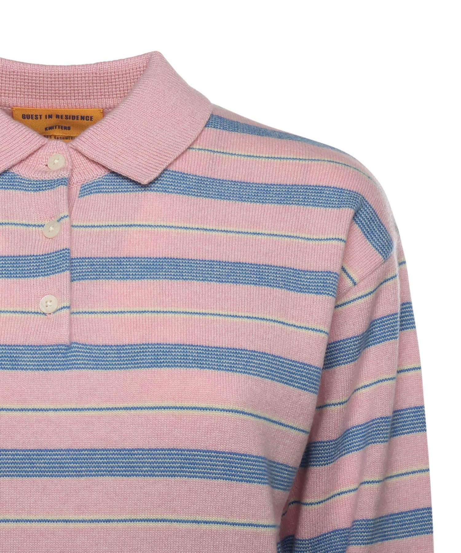Polo Collegiate Stripe in cashmere W38510JL DAYBREAK COMBO GUEST IN RESIDENCE 
