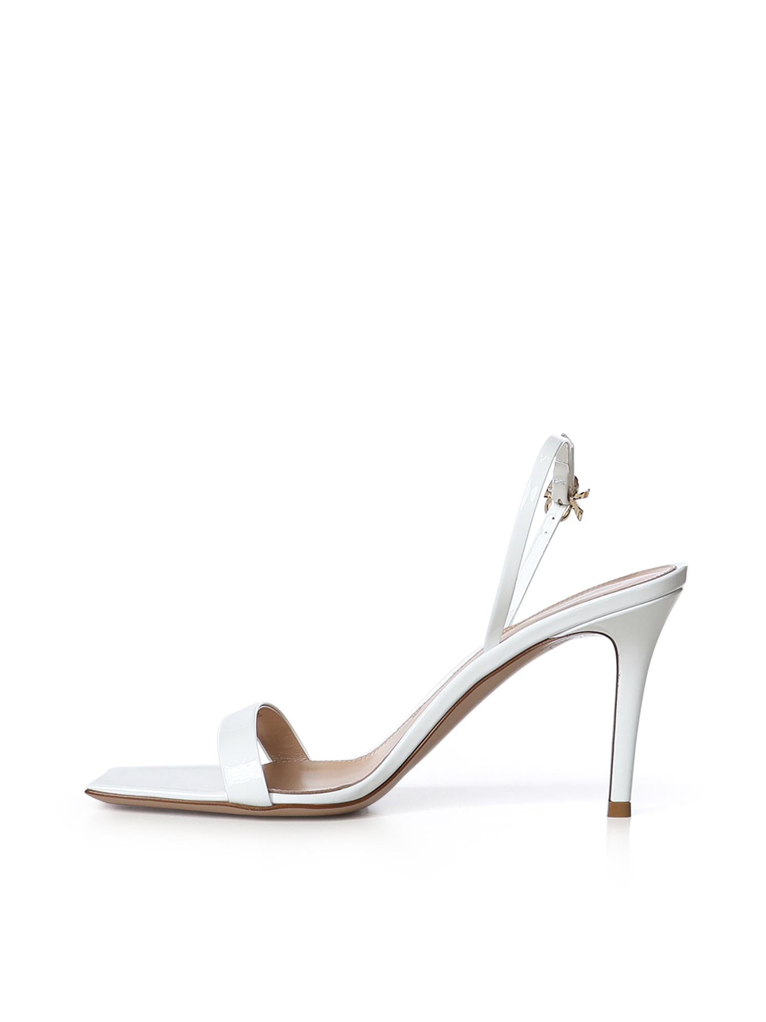 Sandali Ribbon in pelle verniciata G32201 85RICVERBIAN GIANVITO ROSSI 