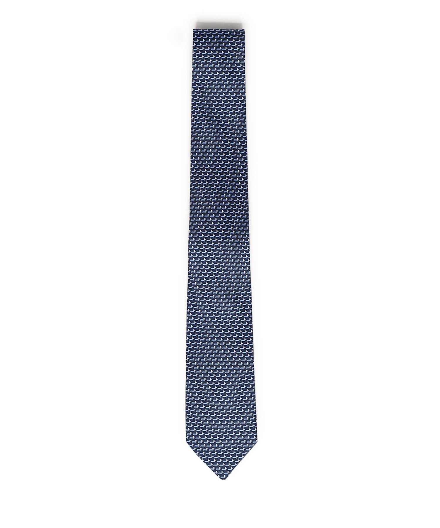 Cravatta in seta con stampa 351311 788885002 FERRAGAMO 