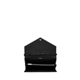 Pochette con catena Cassandre in pelle grain de poudre<BR/> 377828 BOW081000 SAINT LAURENT 