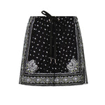 Pantaloncini corti stampa bandana 104792 A2FLZ1T PINKO 