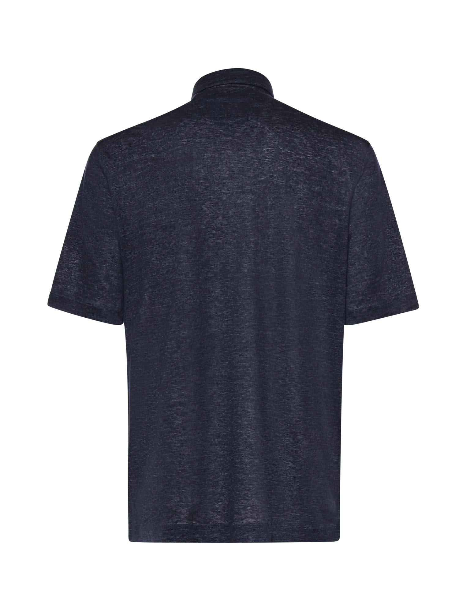 Polo in Oasi Lino UH352A3 H770422 ZEGNA 