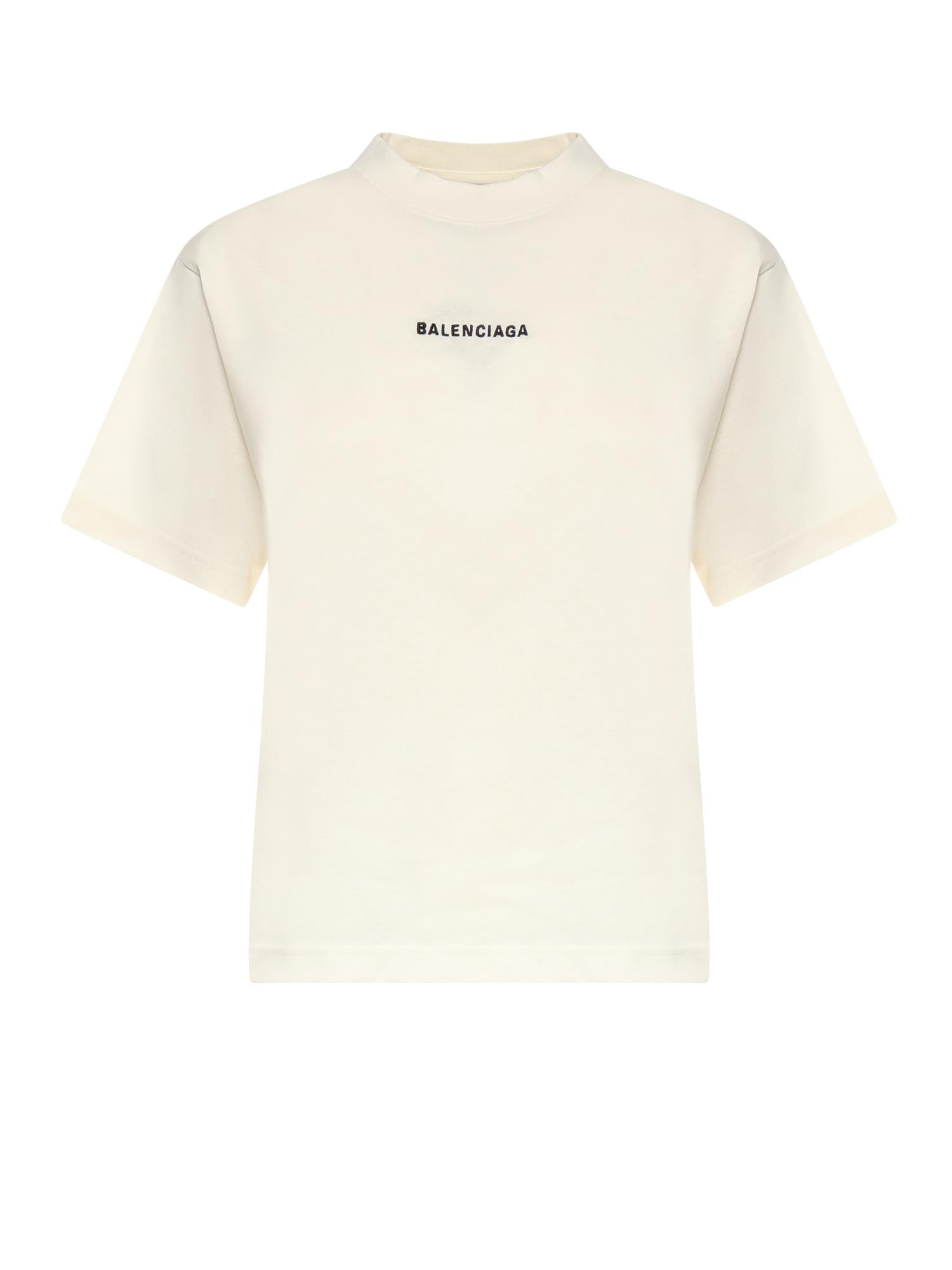 T-Shirt Balenciaga Back in jersey dry 850990 TTVJ19020 BALENCIAGA 