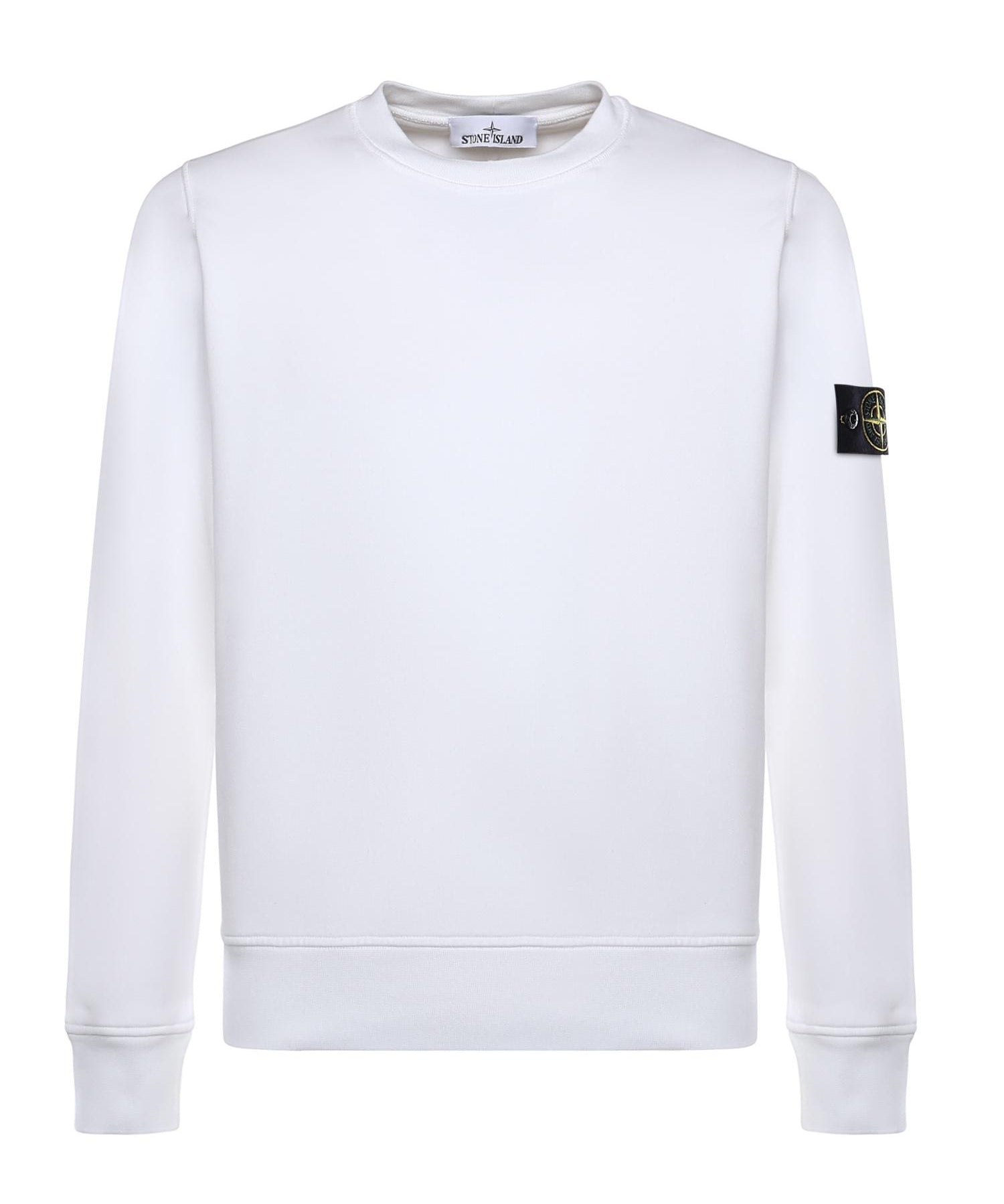 Felpa in cotone con logo<BR/> L1S156100060 S0051V0001 STONE ISLAND 