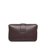 Borsa a spalla piccola Mini Love Bag Slouchy in pelle 105824 A0QOLA7Q PINKO 