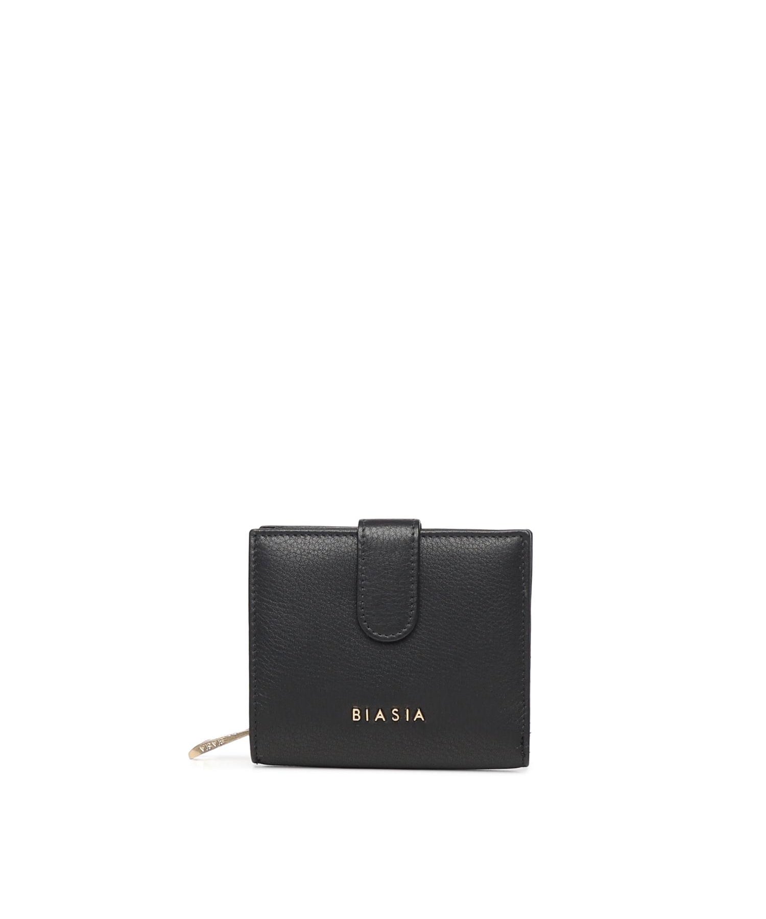 Portafoglio con logo in pelle BIPP9FF215 NERO BIASIA 