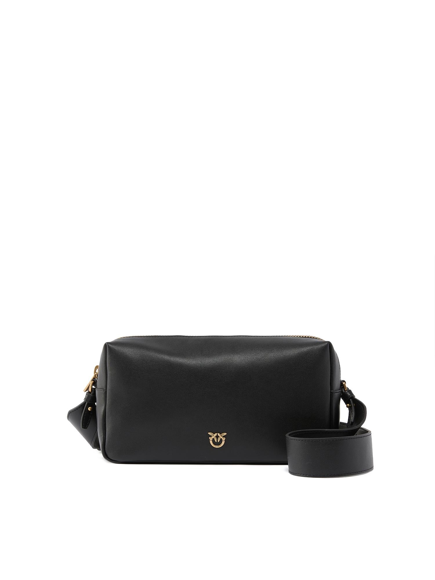 Borsa a spalla media Horizontal Bag in pelle 106062 A0QOZ99Q PINKO 