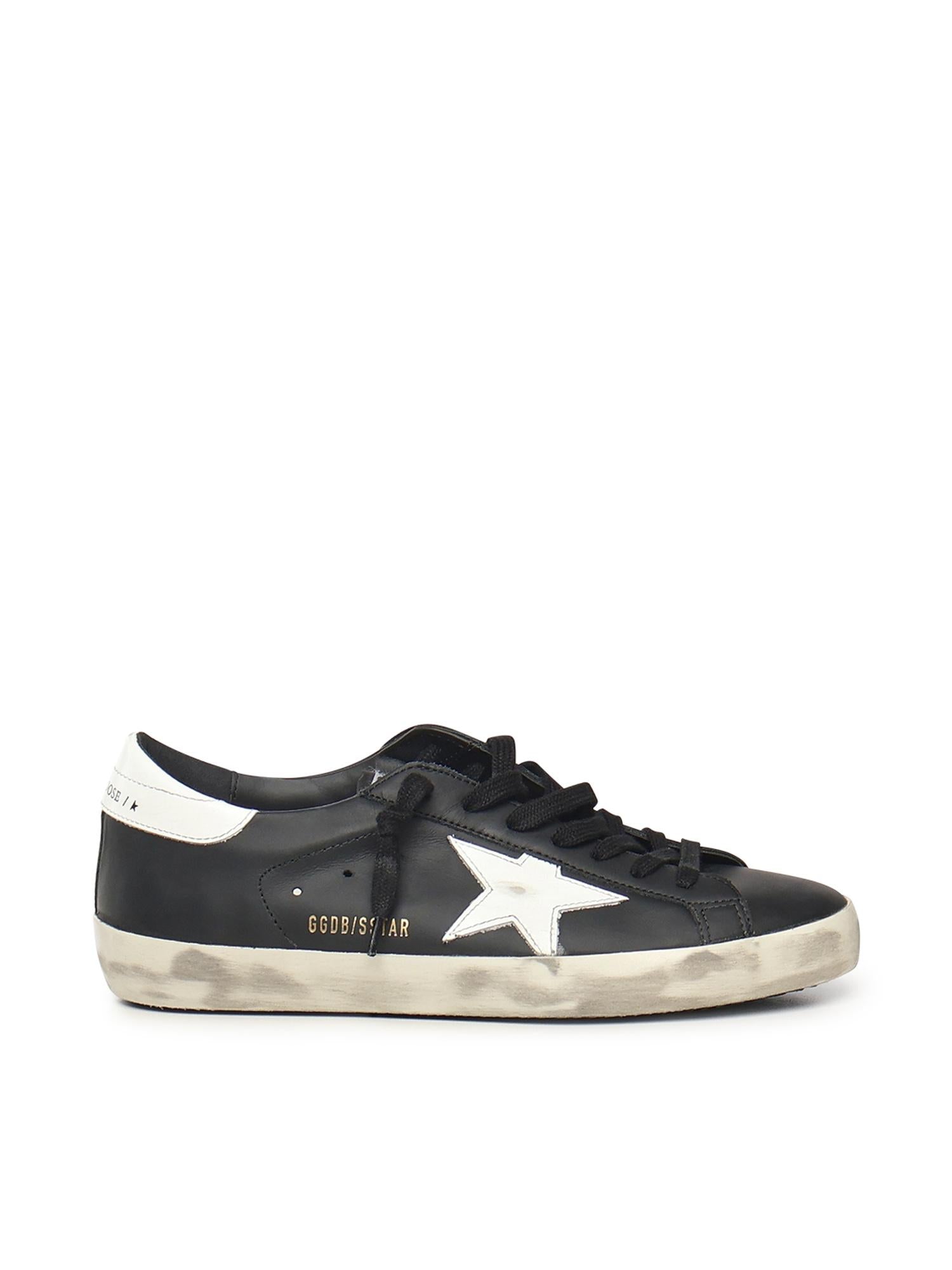 Sneaker Super-Star in pelle<BR/> GMF00101 F00032180203 GOLDEN GOOSE 
