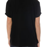 T-shirt in cotone con ricamo logo a contrasto 457142 SIW201000 STELLA McCARTNEY 