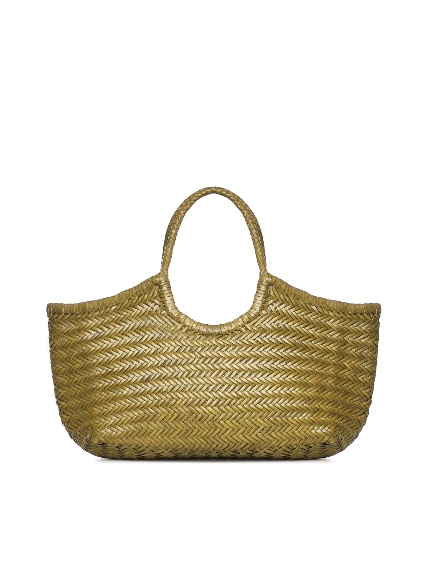 Borsa Nantucket in pelle 8822 BAMBOO GREEN DRAGON DIFFUSION 
