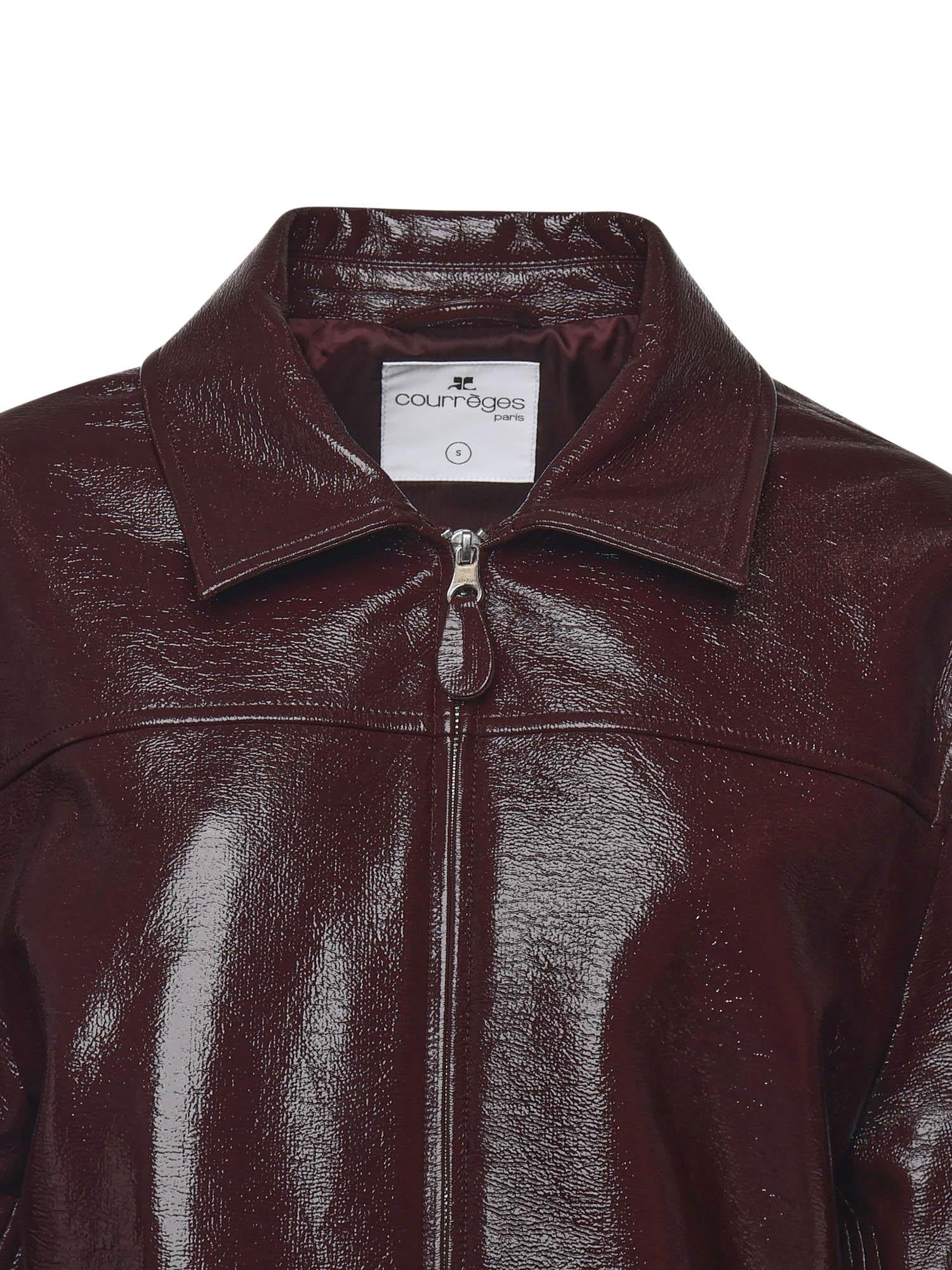 Giacca in vinile 425CBL322VY0014 4010 COURREGES 
