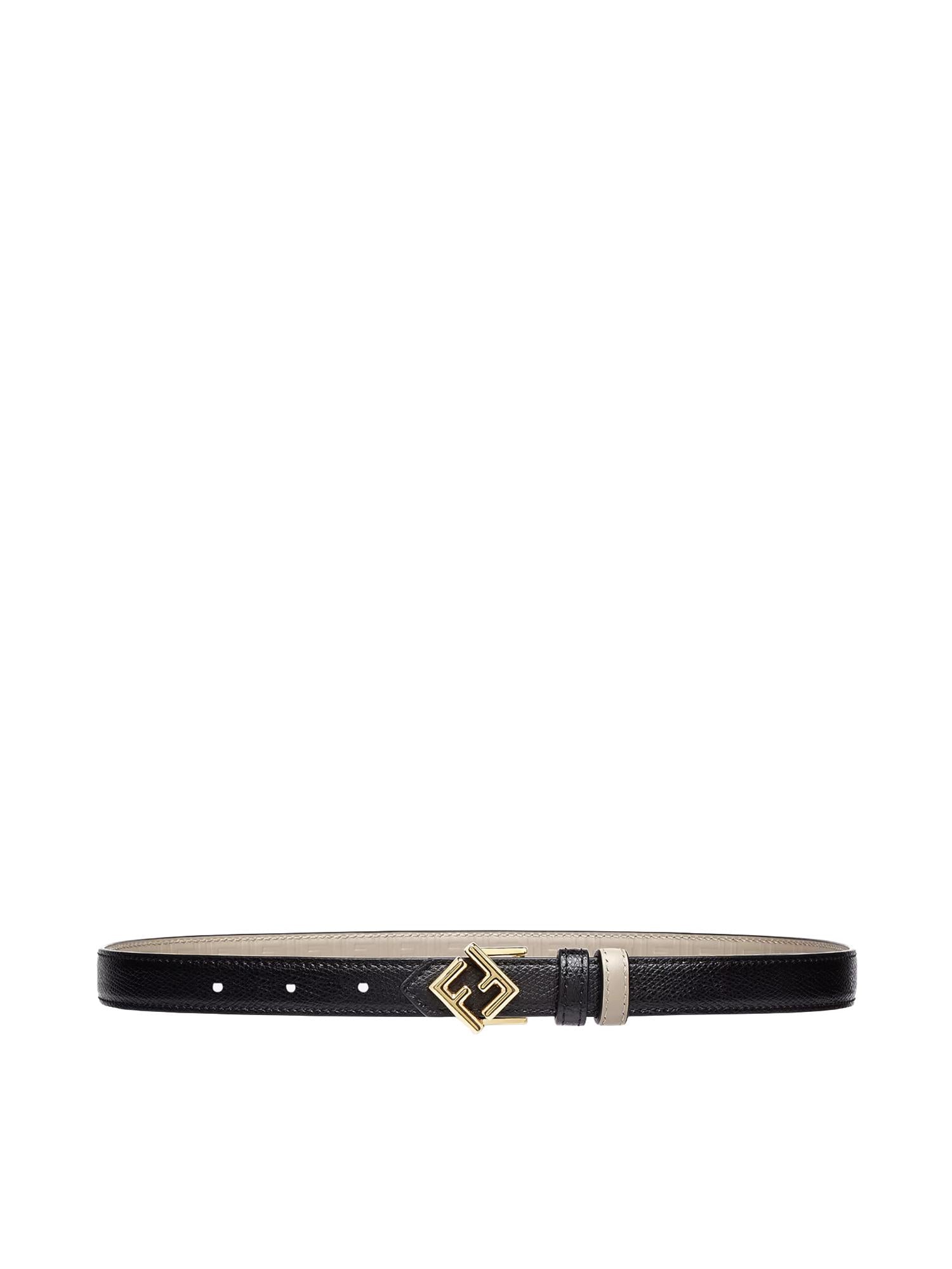 Cintura FF Diamonds in pelle 8C0687 ANH8F0E6E FENDI 