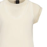 T-shirt con maniche asimmetriche e canotta abbinata 105152 A2LSZC1 PINKO 