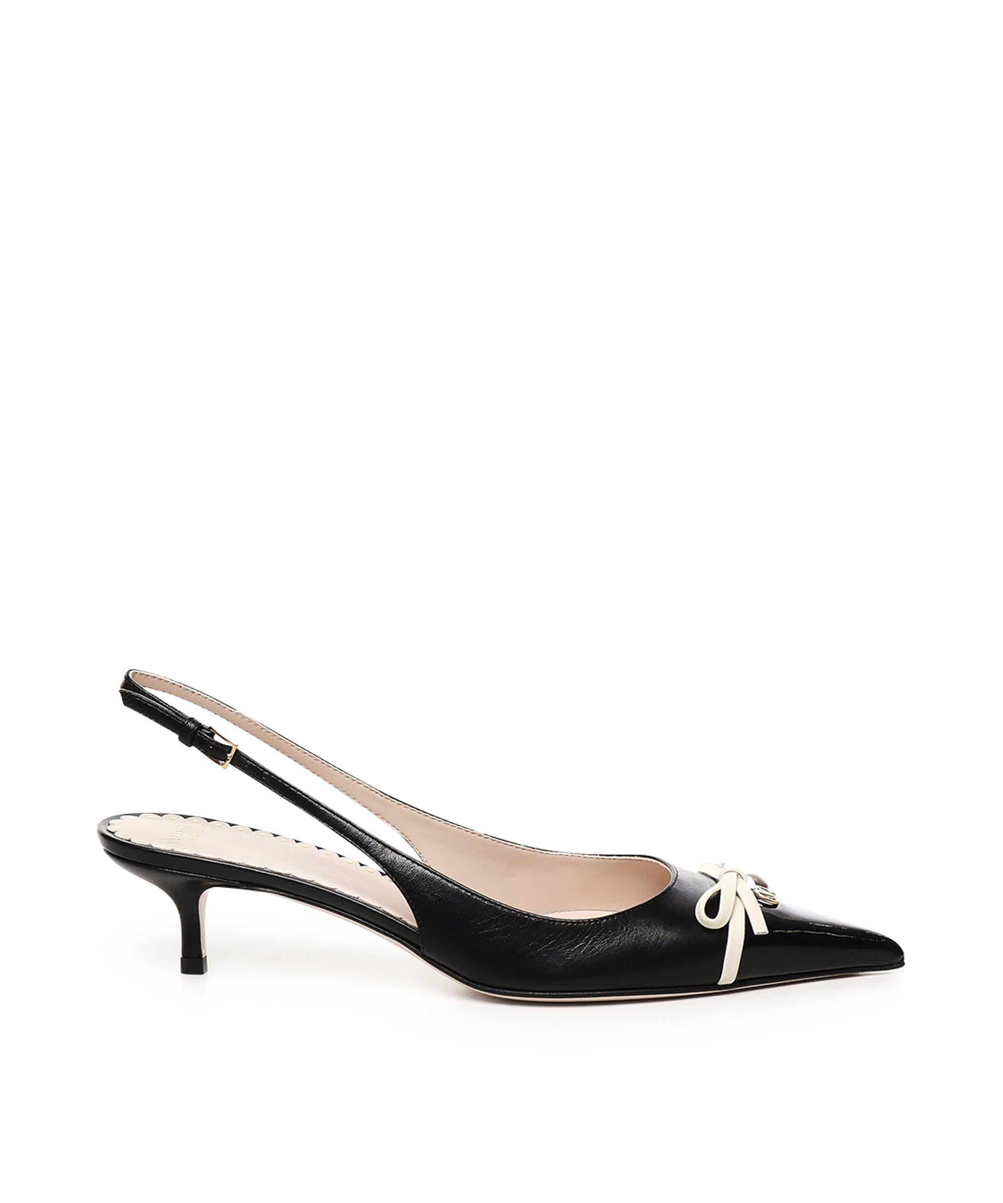 Décolleté Slingback Bow in vernice 6W2S0LL3 DAL790 VALENTINO GARAVANI 
