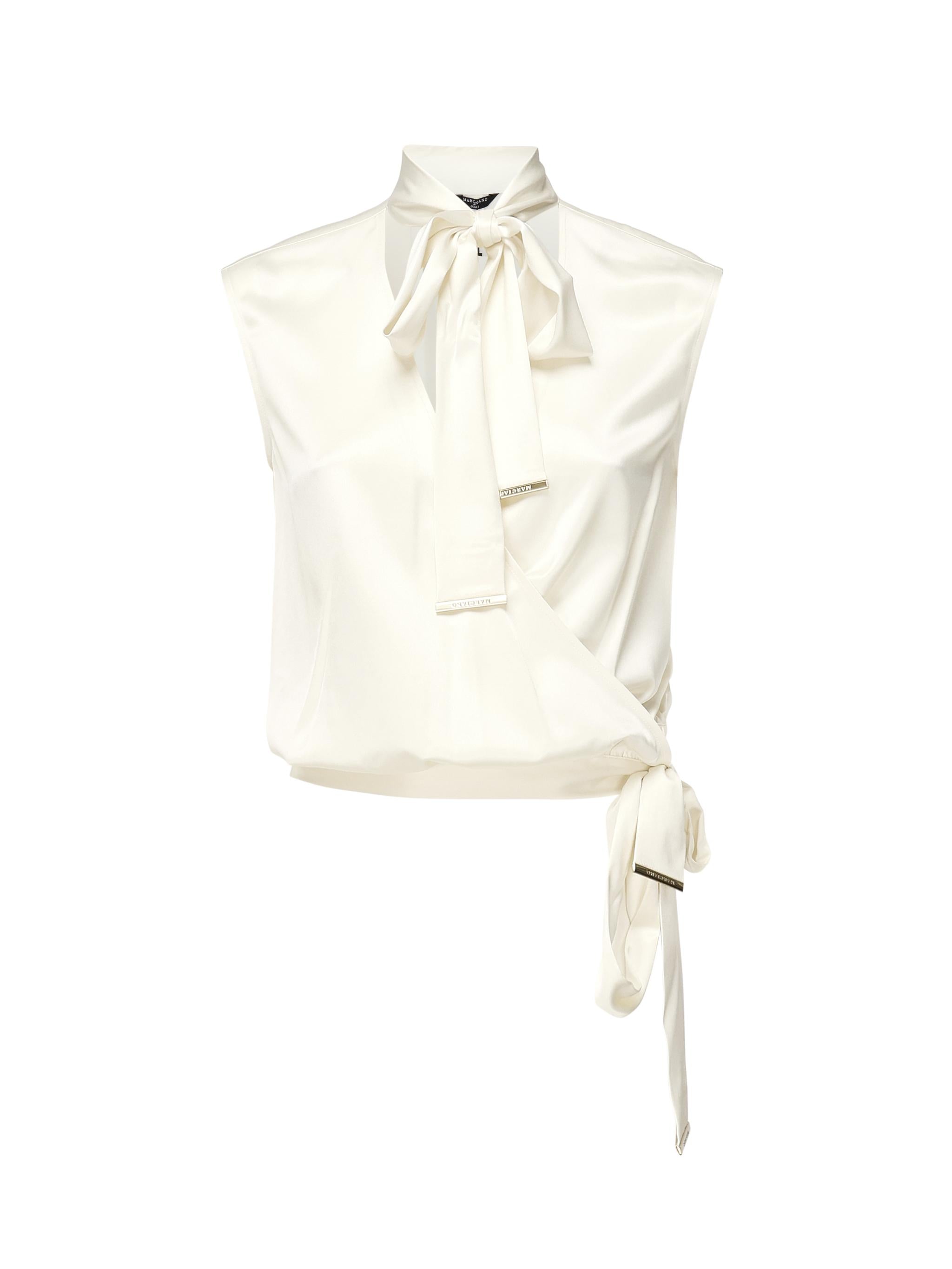 Top Dorian con fiocco<BR/> 5GGH19 7309AG1EV MARCIANO BY GUESS 