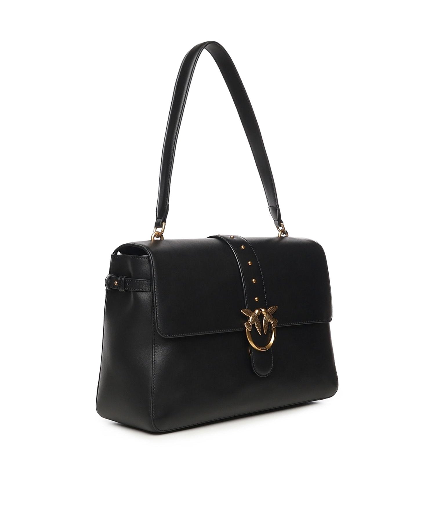 Borsa a spalla maxi Love Bag Slouchy in pelle 105067 A0QOZ99Q PINKO 