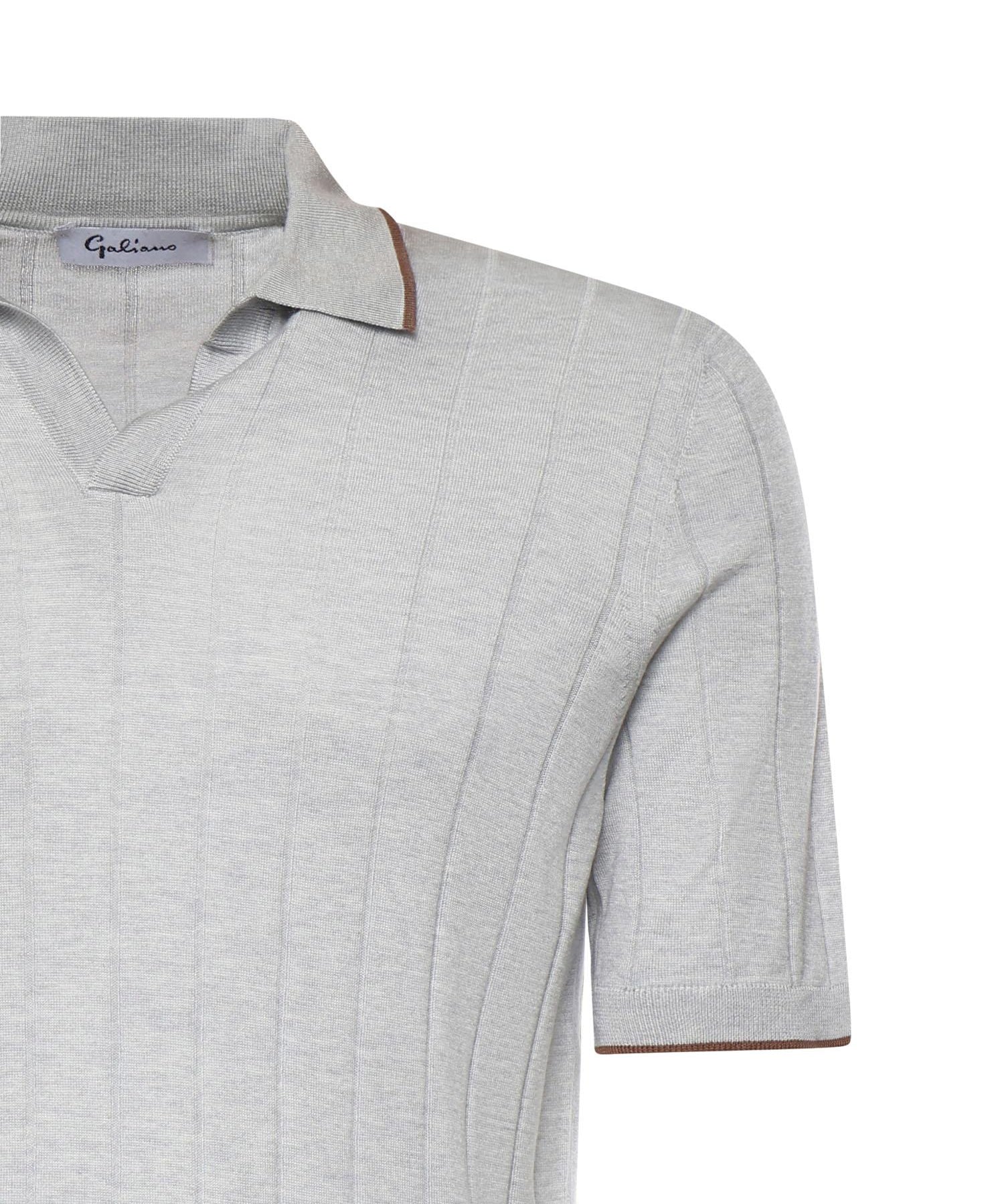 Polo in seta 43181 23510050 GALIANO 