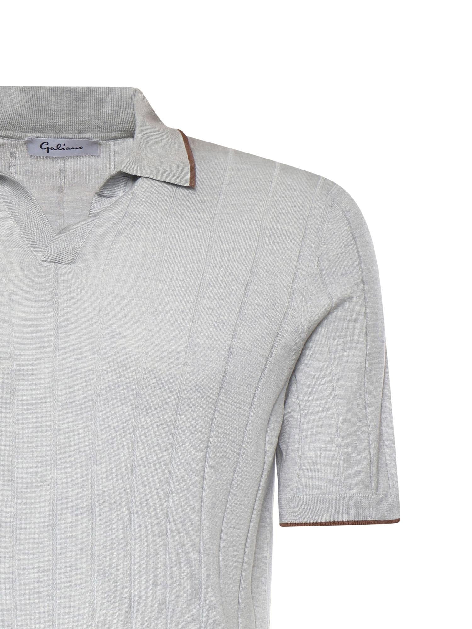 Polo in seta 43181 23510050 GALIANO 