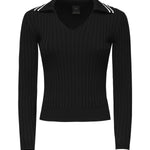 Maglia stile polo con logo 105418 A2PSZ99 PINKO 