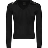 Maglia stile polo con logo 105418 A2PSZ99 PINKO 