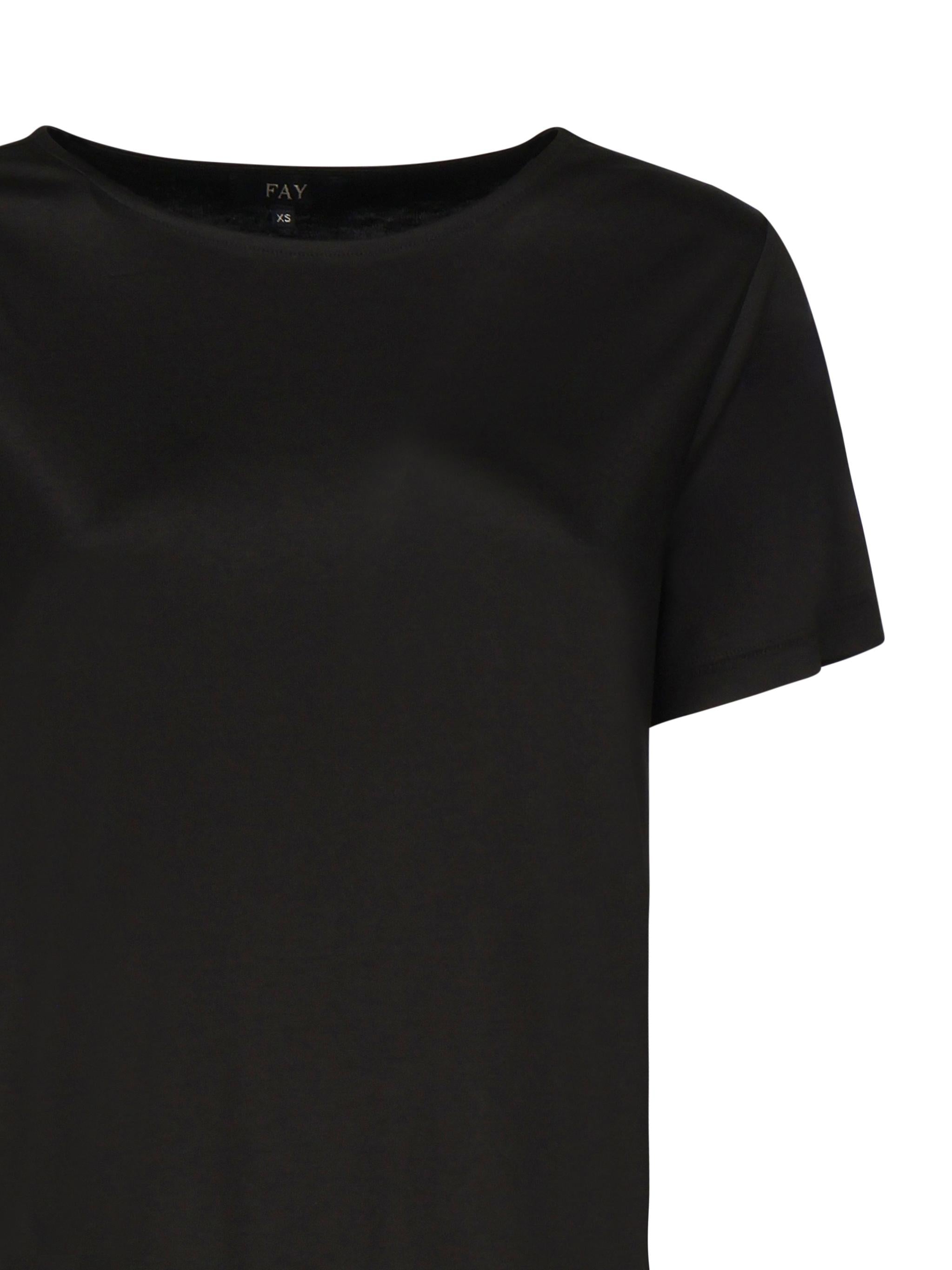 T-shirt in Jersey NPWB2506150XBA B999 FAY 