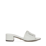 Mule in pelle di vitello e logo DG CR1755 AY32980001 DOLCE & GABBANA 