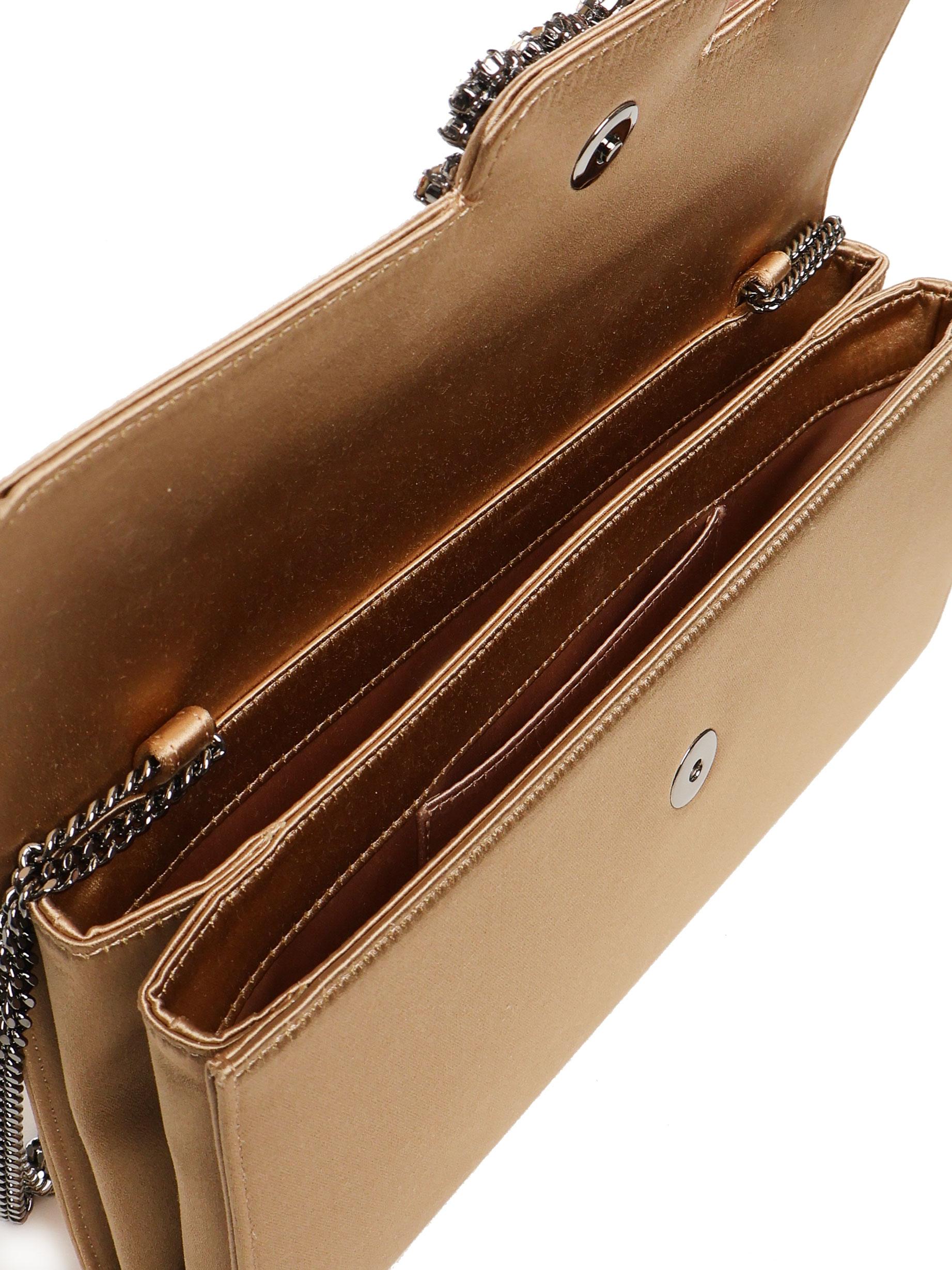 Pochette Efflorescence in raso RBWAMFD0207RS0 C603 ROGER VIVIER 