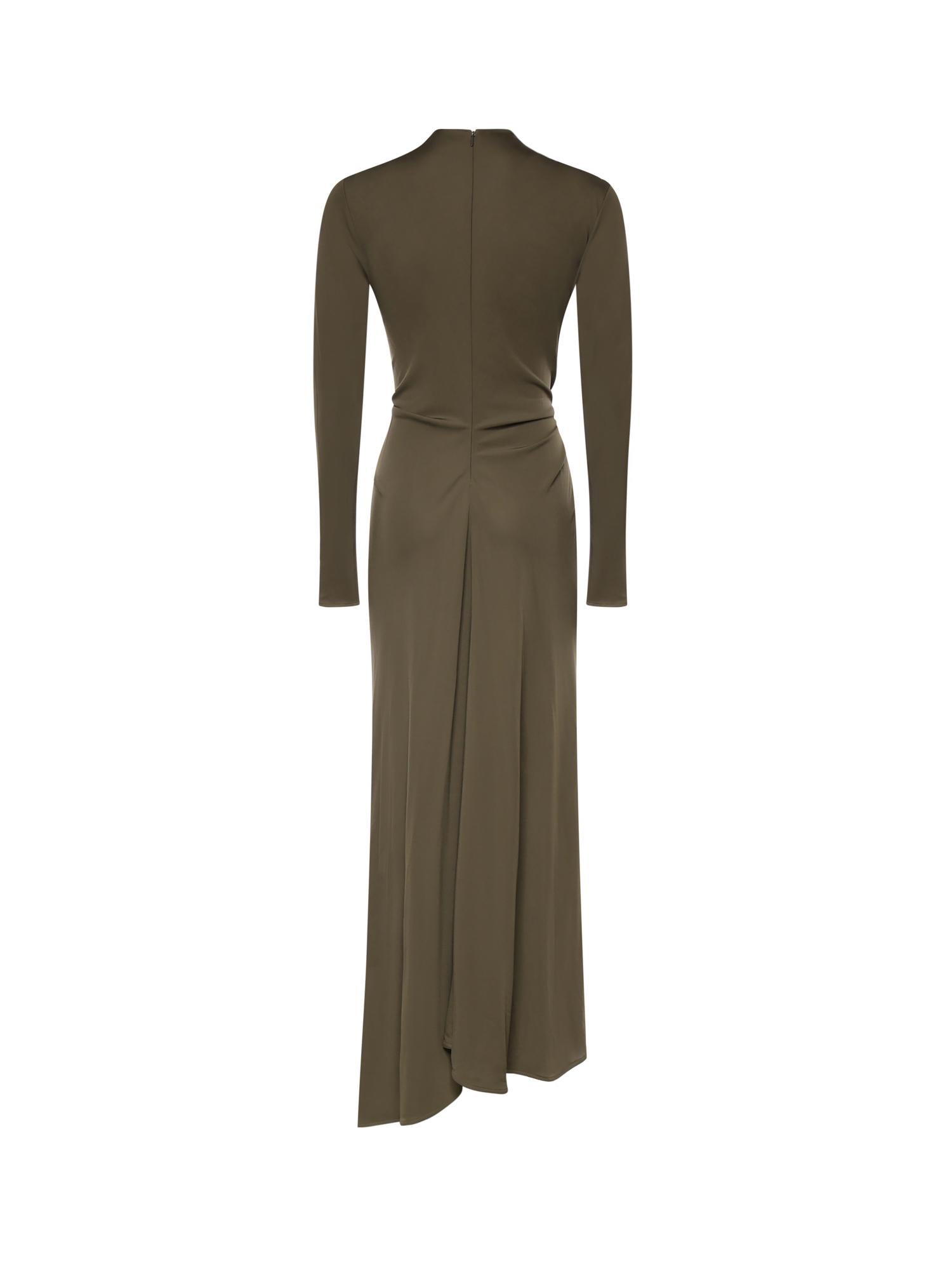 Abito in jersey di viscosa crêpe 867623 V4YX03749 BOTTEGA VENETA 