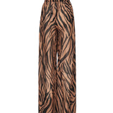 Pantaloni a gampa ampia Wiley con stampa zebra TM170478A TNC130856 THE ANDAMANE 