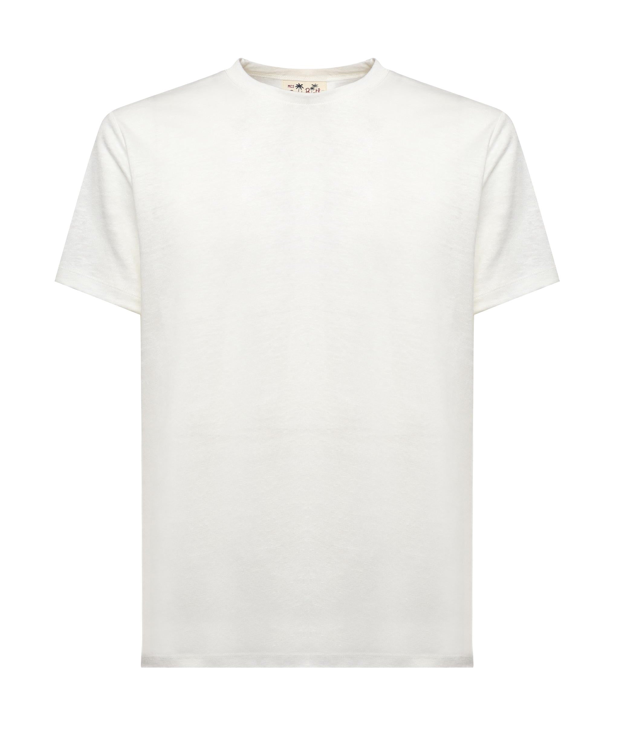 Tshirt Ecstasea in lino ECS0003 00032H MC2 SAINT BARTH 