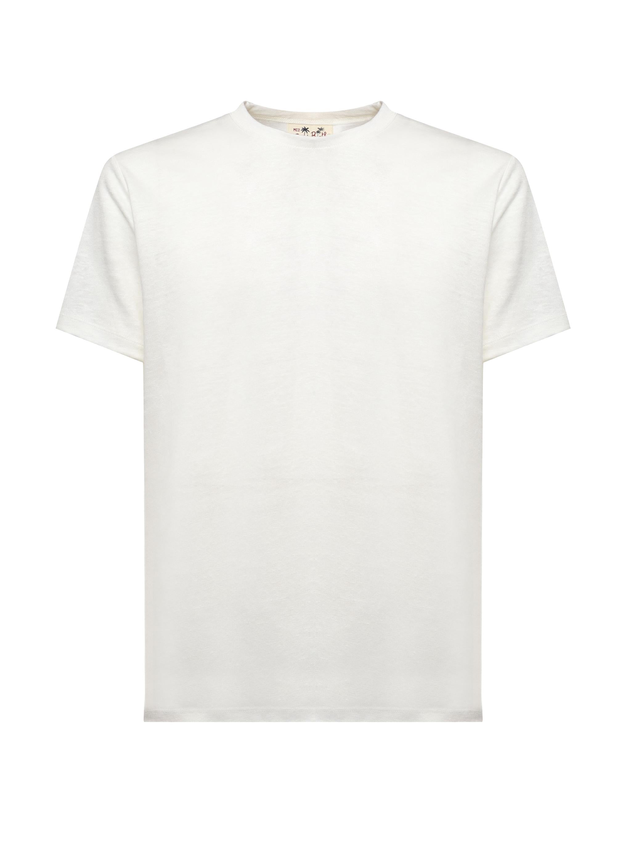 Tshirt Ecstasea in lino ECS0003 00032H MC2 SAINT BARTH 