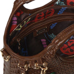 Mini bag Zelda in pelle 73BS9O602 ZELDAMORO V° 73 