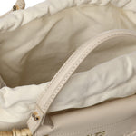 Mini bag Vanna con logo 73BS9N202 VANNAOFF WHITE/NATURALE V° 73 