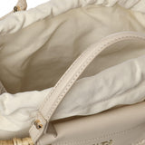 Mini bag Vanna con logo 73BS9N202 VANNAOFF WHITE/NATURALE V° 73 